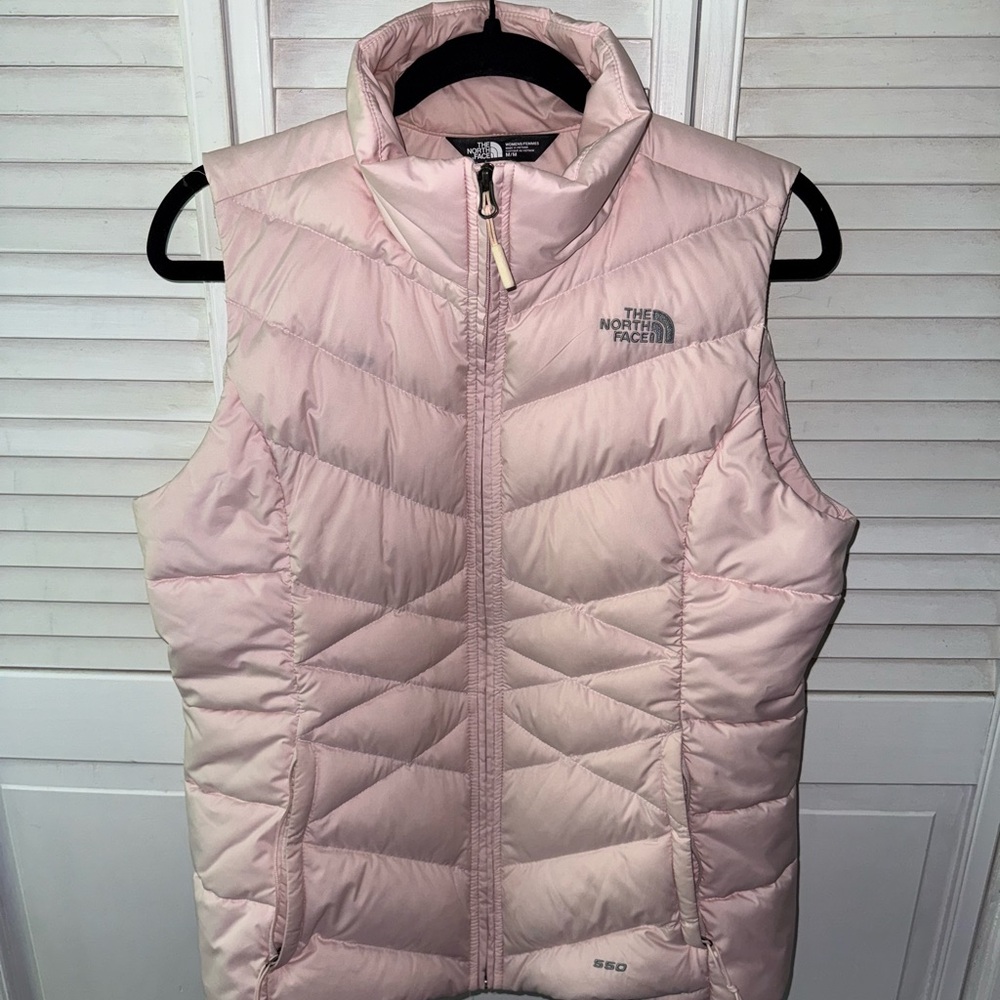 The North Face Pink Insulated Quilted Vest